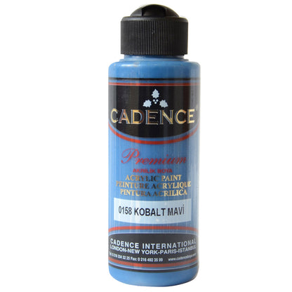 Cadence Akrilik Boya 120ml Kobalt Mavi