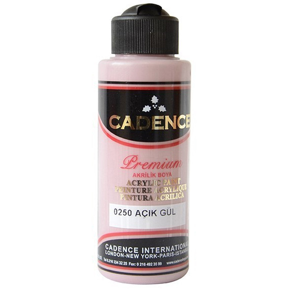 Cadence Akrilik Boya 120ml Açık Gül