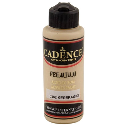 Cadence Akrilik Boya 120ml Kese Kağıdı