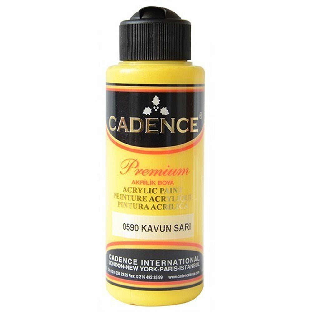 Cadence Akrilik Boya 120ml Kavun Sarı