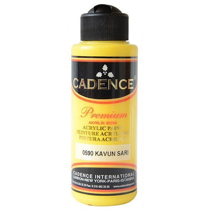 Cadence Akrilik Boya 120ml Kavun Sarı