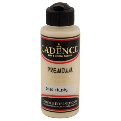 Cadence Akrilik Boya 120ml Fildişi