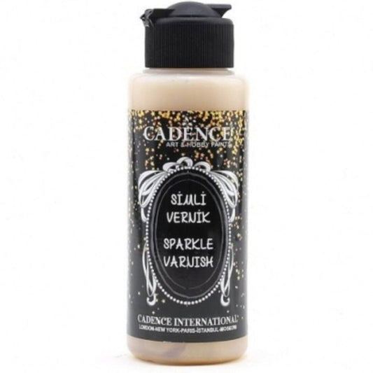Cadence Simli Vernik 120ml Altın 100