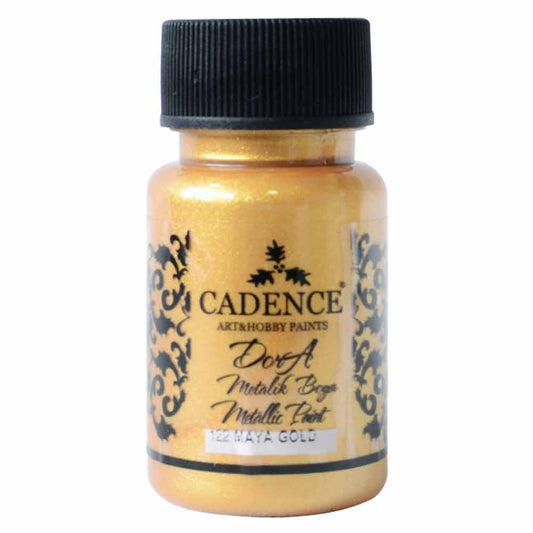 Cadence Dora Metalik Boya 50ml Maya Gold 122