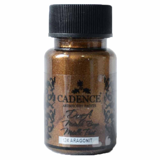 Cadence Dora Metalik Boya 50ml Aragonit 124