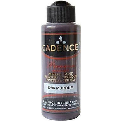 Cadence Akrilik Boya 120ml Mürdüm