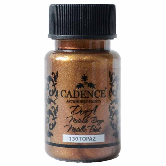 Cadence Dora Metalik Boya 50ml Topaz 130