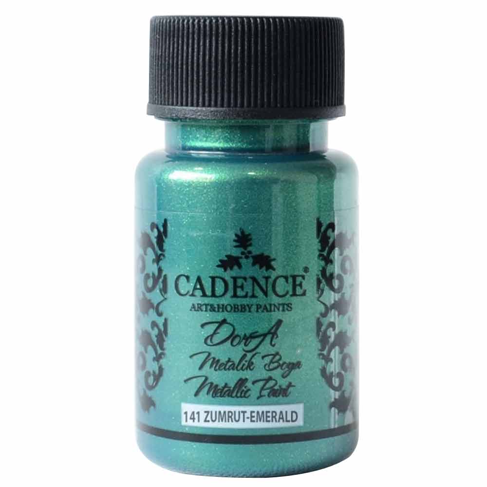 Cadence Dora Metalik Boya 50ml Zümrüt 141