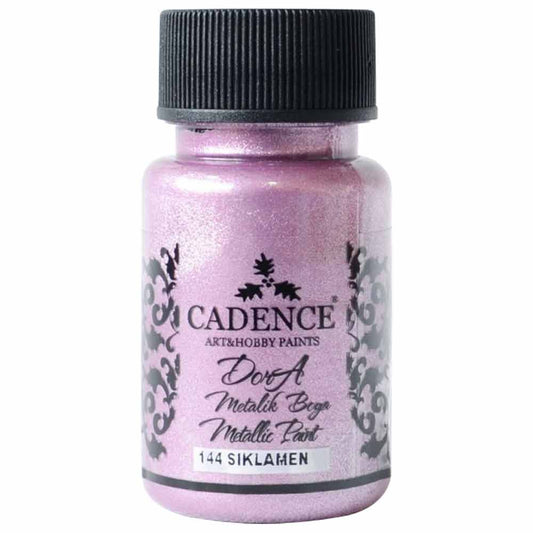 Cadence Dora Metalik Boya 50ml Sıklamen 144