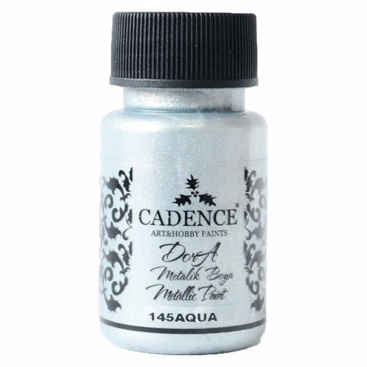 Cadence Dora Metalik Boya 50ml Aqua 145