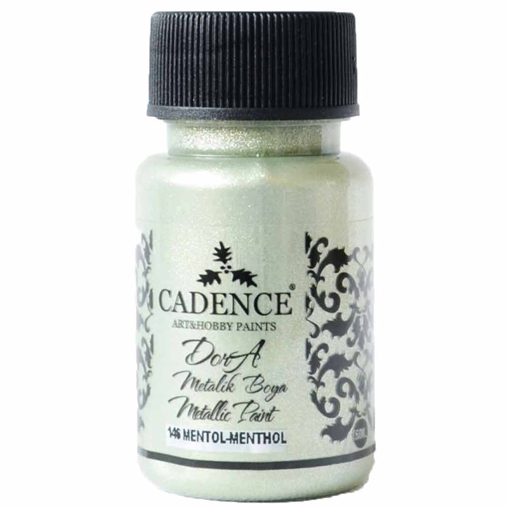 Cadence Dora Metalik Boya 50ml Mentol 146