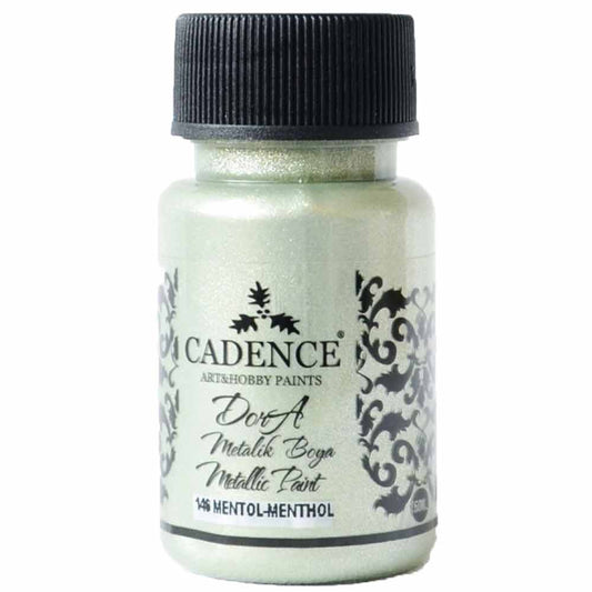Cadence Dora Metalik Boya 50ml Mentol 146
