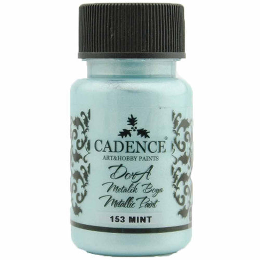 Cadence Dora Metalik Boya 50ml Mint 153