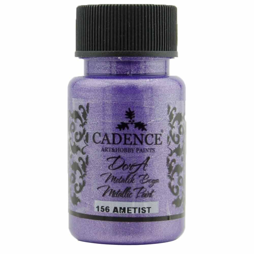 Cadence Dora Metalik Boya 50ml Ametist 156