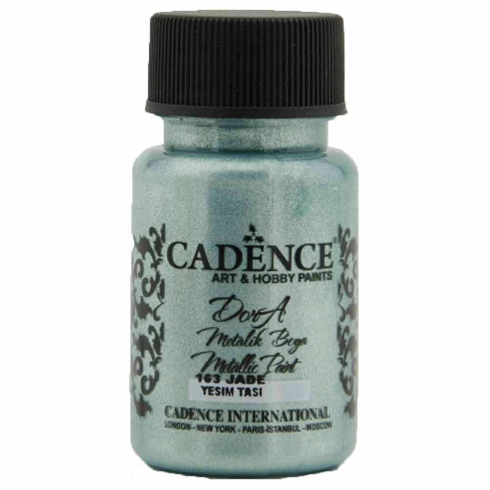 Cadence Dora Metalik Boya 50ml Yeşim Taşı 163