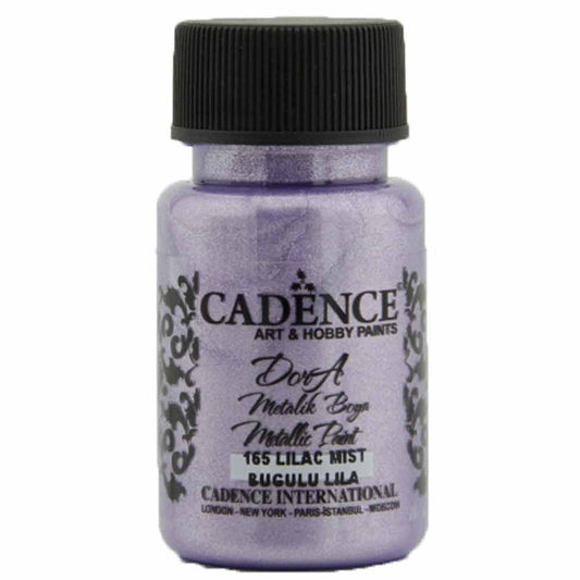 Cadence Dora Metalik Boya 50ml Buğulu Lila 165