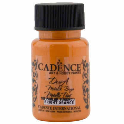 Cadence Dora Metalik Boya 50ml Parlak Turuncu 169