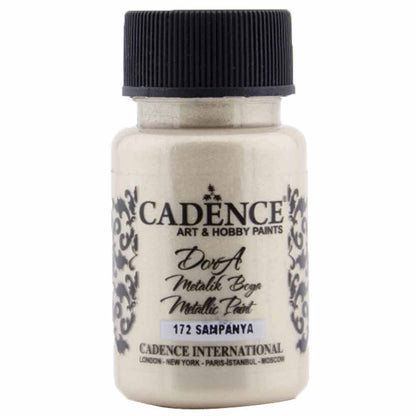 Cadence Dora Metalik Boya 50ml Şampanya 172