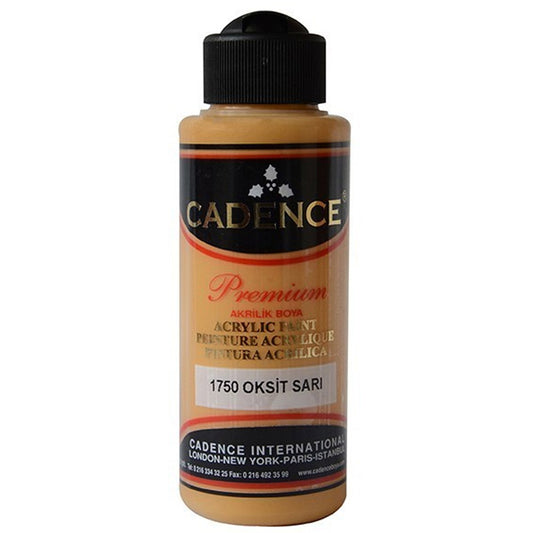 Cadence Akrilik Boya 120ml Oksit Sarı