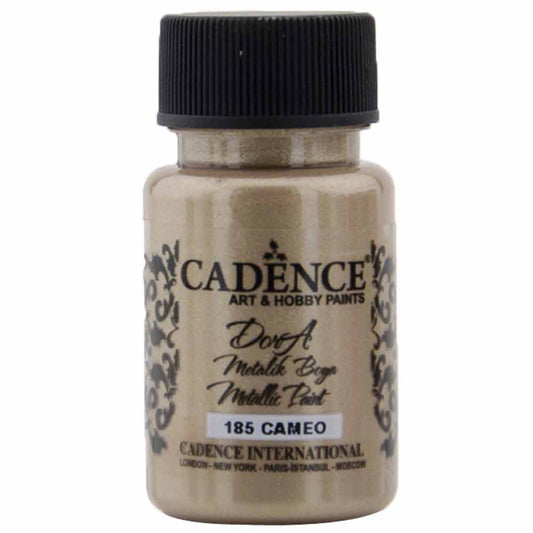 Cadence Dora Metalik Boya 50ml Cameo 185