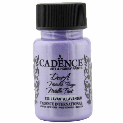 Cadence Dora Metalik Boya 50ml Lavanta 188
