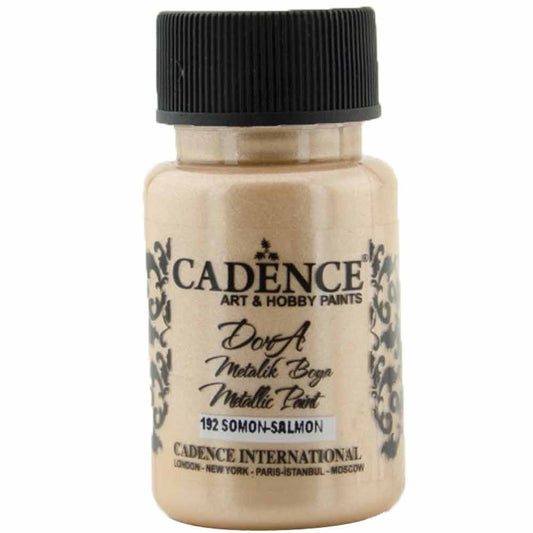 Cadence Dora Metalik Boya 50ml Somon 192