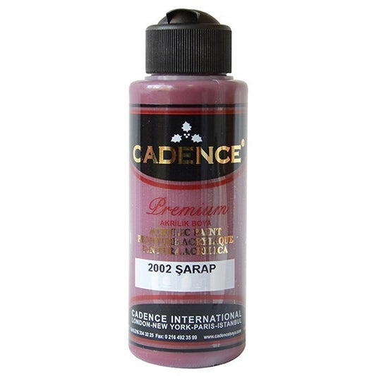 Cadence Akrilik Boya 120ml Şarap