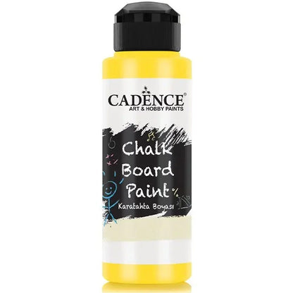 Cadence Kara Tahta Boyası 120ml Sarı 2520