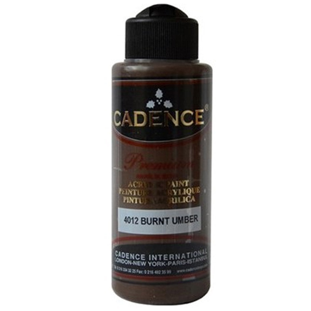 Cadence Akrilik Boya 120ml Burnt Umber