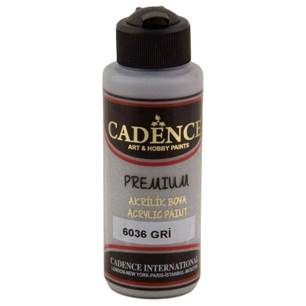Cadence Akrilik Boya 120ml Gri
