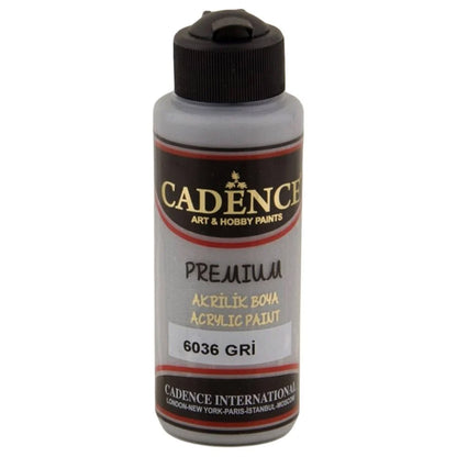 Cadence Akrilik Boya 120ml Gri