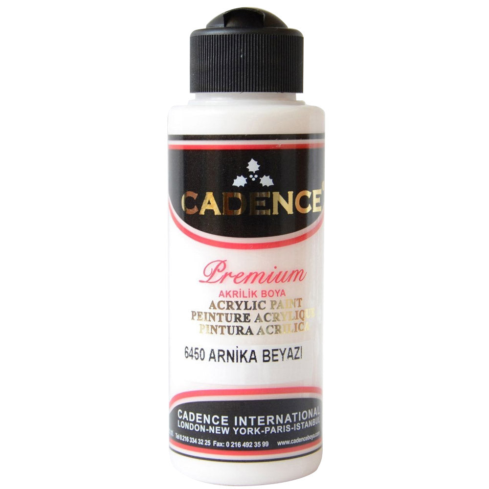 Cadence Akrilik Boya 120ml Arnika Beyazı