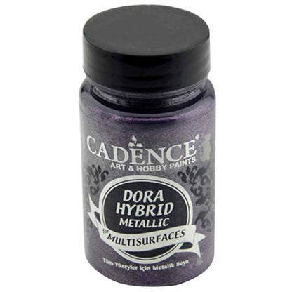Cadence Dora Hybrid Metallic for Multisurfaces 90ml Koyu Orkide 7139