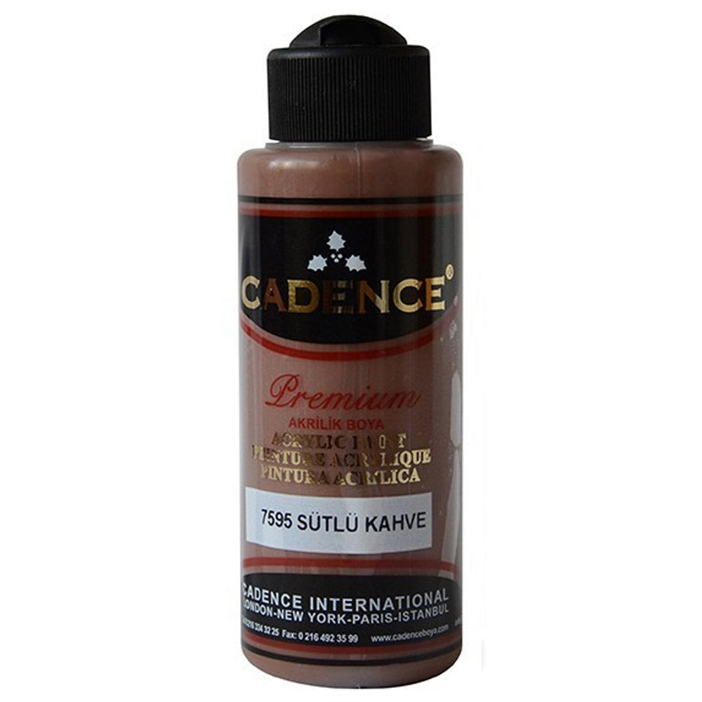 Cadence Akrilik Boya 120ml Sütlü Kahve