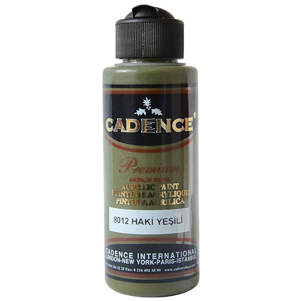 Cadence Akrilik Boya 120ml Haki Yeşil