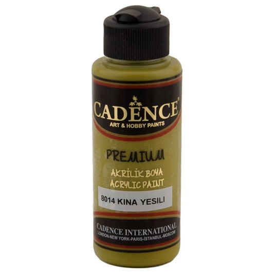 Cadence Akrilik Boya 120ml Kına Yeşili