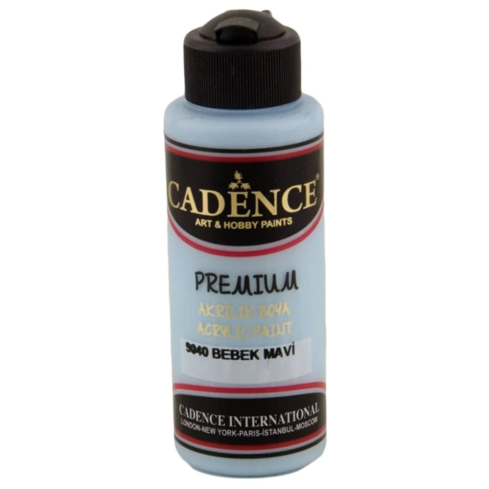 Cadence Akrilik Boya 120ml Bebek Mavi