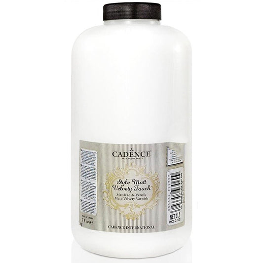 Cadence Su Bazlı Kadife Vernik 2000ml