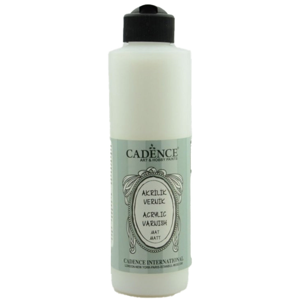 Cadence Su Bazlı Mat Vernik 250ml