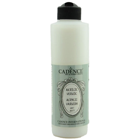 Cadence Su Bazlı Mat Vernik 250ml