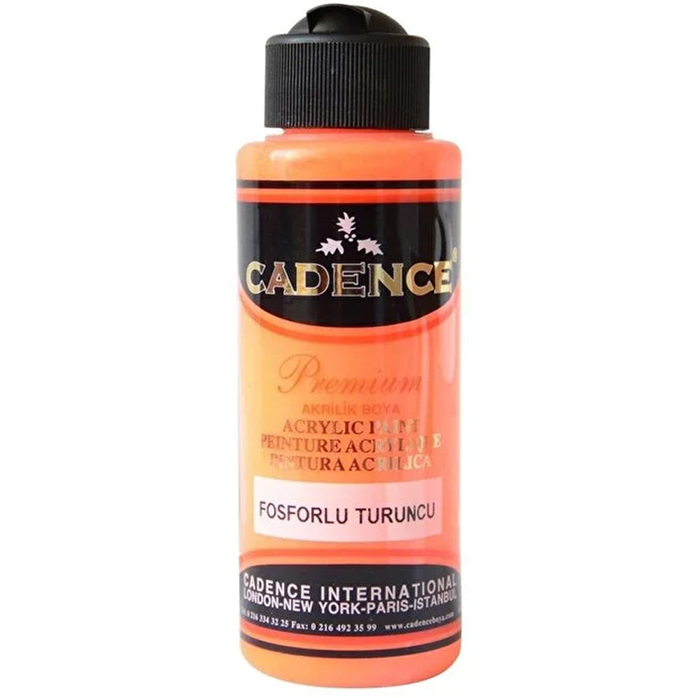 Cadence Fosforlu Akrilik Boya 120ml Fos.Turuncu