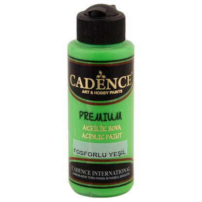 Cadence Fosforlu Akrilik Boya 120ml Fos.Yeşil