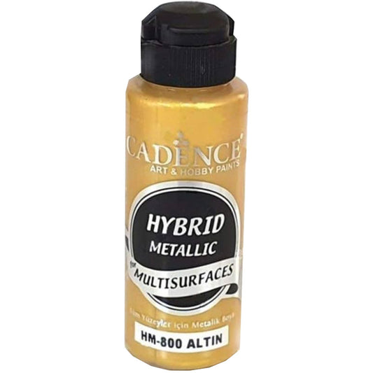 Cadence Hybrid Metallic For Multisurfaces 120ml Altın 800