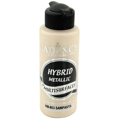 Cadence Hybrid Metallic For Multisurfaces 120ml Şampanya 803