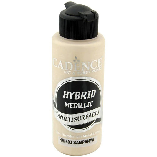 Cadence Hybrid Metallic For Multisurfaces 120ml Şampanya 803