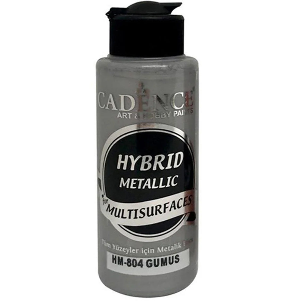 Cadence Hybrid Metallic For Multisurfaces 120ml Gümüş 804