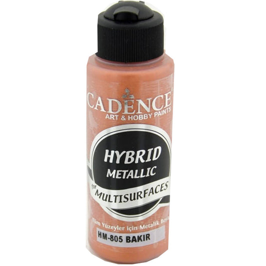 Cadence Hybrid Metallic For Multisurfaces 120ml Bakır 805