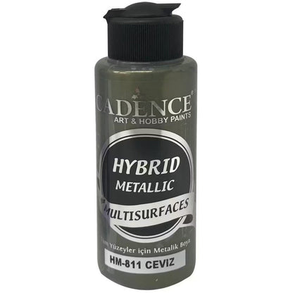 Cadence Hybrid Metallic For Multisurfaces 120ml Ceviz 811