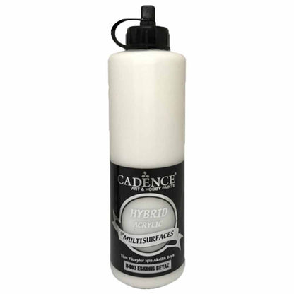Cadence Hybrid Acrylic for Multisurfaces 500ml Eskimiş Beyaz 03