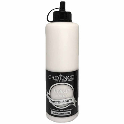 Cadence Hybrid Acrylic for Multisurfaces 500ml Antik Beyaz 04